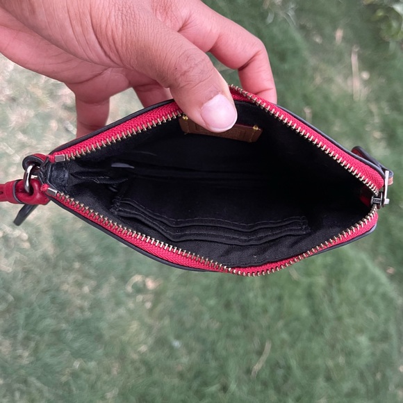 Disney Coach Wristlet Purse Mickey Mouse - Picture 5 of 5